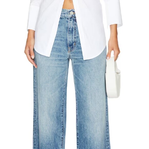 SLVRLAKE Demin Jeans - Selena Wide Leg - Wildest Dreams - Picture 4 of 9